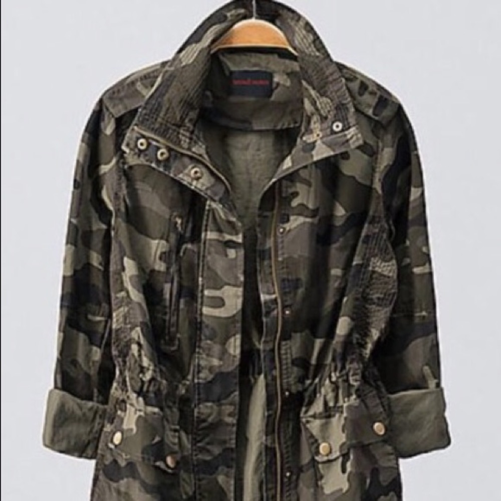 Angel Camo Plus Size Jacket